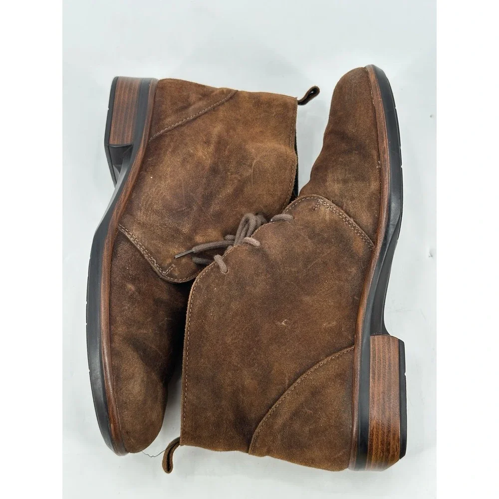 Naot Levanto Boots Women's Brown Suede Booties‎ Chukka Size EU 39/US 8-8.5